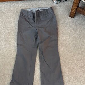 GAP Charcoal Ankle Pants